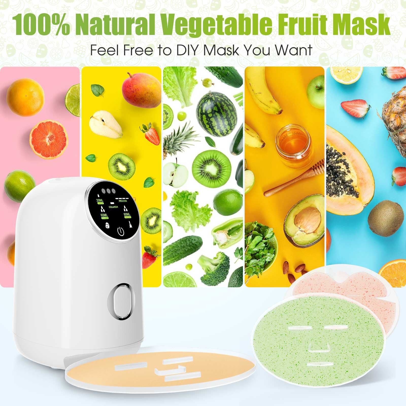 Smart fruit facial mask machine