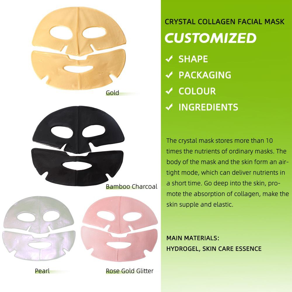 Crystal Collagen Gold Powder Facial mask