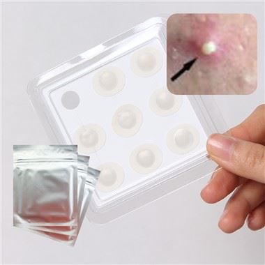 cerotto per l'acne con micro ago